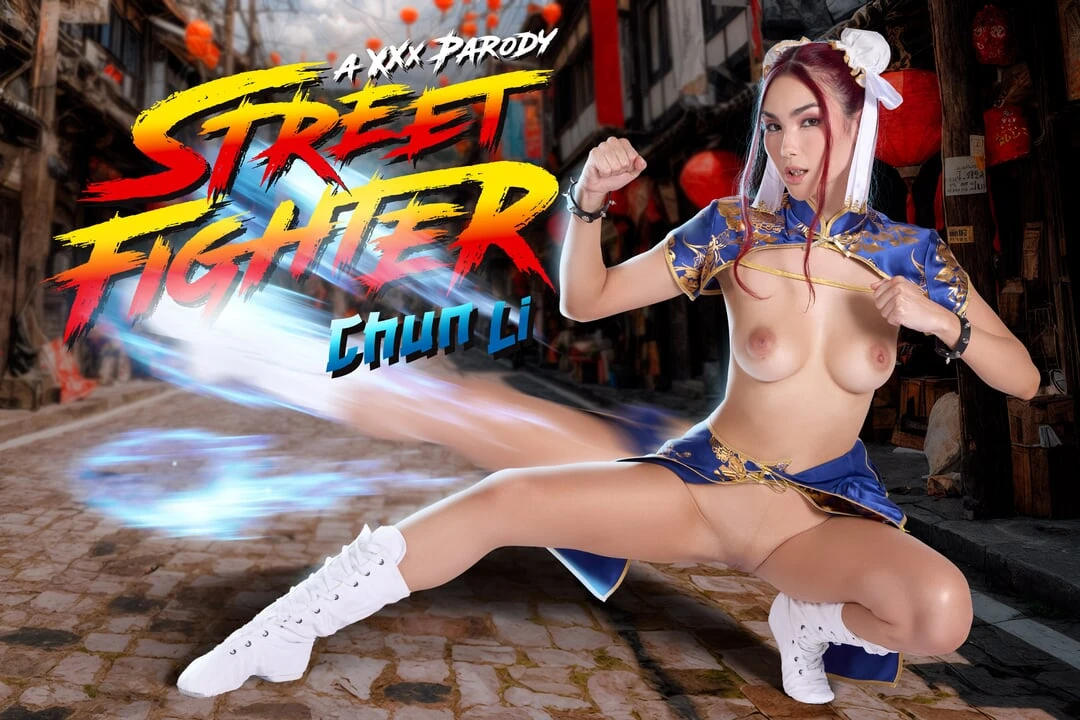 VRCosplayX At Last You Face Street Fighter’s Most Desirable Fighter Scarlette Moon As Chun-Li